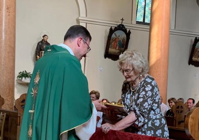 Immagine per Gorizia ha una nuova centenaria, la festa di nonna Nives a Lucinico